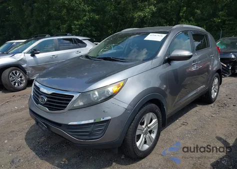 2012 Kia Sportage Lx from USA, damaged, VIN KNDPB3A21C7300457